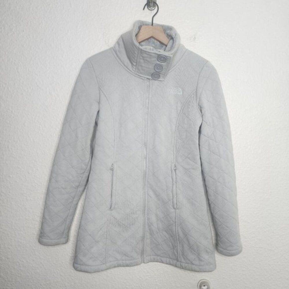 The North Face Fleece Arctic Quilted Full Zip Jacket Women's Size Small AUQM